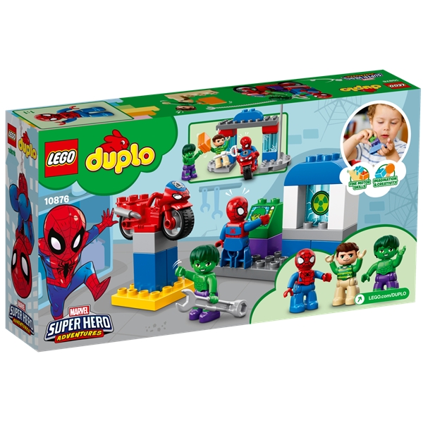 10876 DUPLO Super Hero Spider Man & Hulks (Bild 2 av 3)