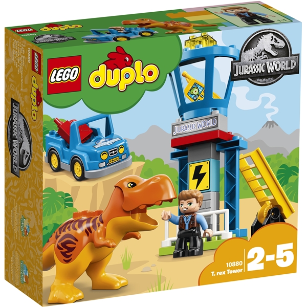 10880 LEGO DUPLO Jurassic World TRex Torn (Bild 1 av 5)