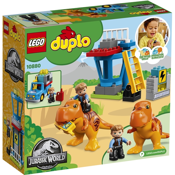 10880 LEGO DUPLO Jurassic World TRex Torn (Bild 2 av 5)