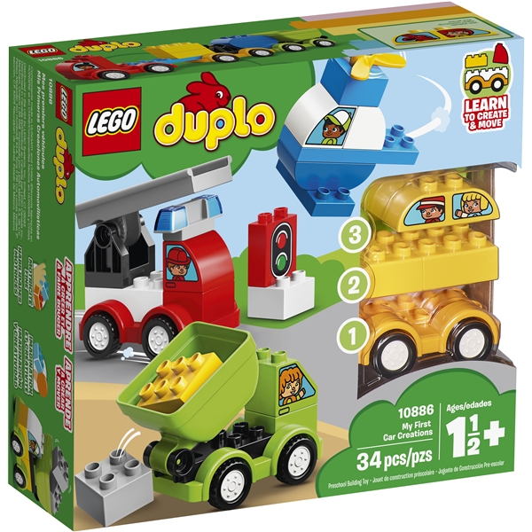 10886 LEGO DUPLO Mina Första Bilskapelser (Bild 1 av 5)