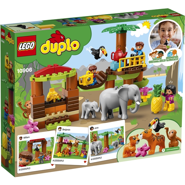 10906 LEGO Duplo Town Tropisk Ö (Bild 2 av 3)