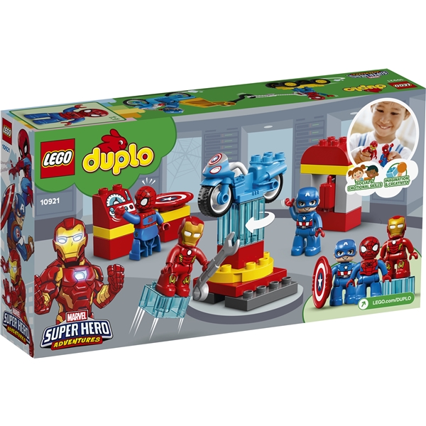 10921 LEGO Duplo Superhjältarnas Labb (Bild 2 av 3)