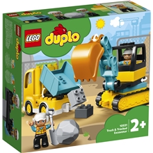 10931 LEGO Duplo Town Lastbil och Grävmaskin