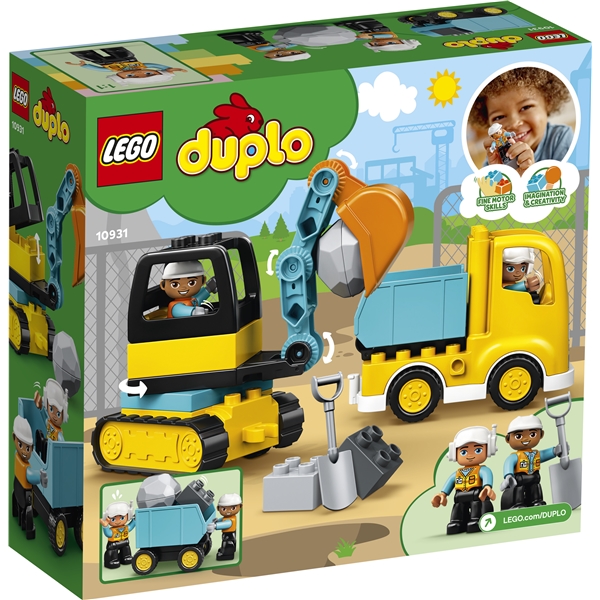 10931 LEGO Duplo Town Lastbil och Grävmaskin (Bild 2 av 6)