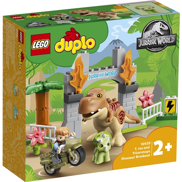 10939 LEGO Duplo JurassicWorld T.Rex & Triceratops (Bild 1 av 3)