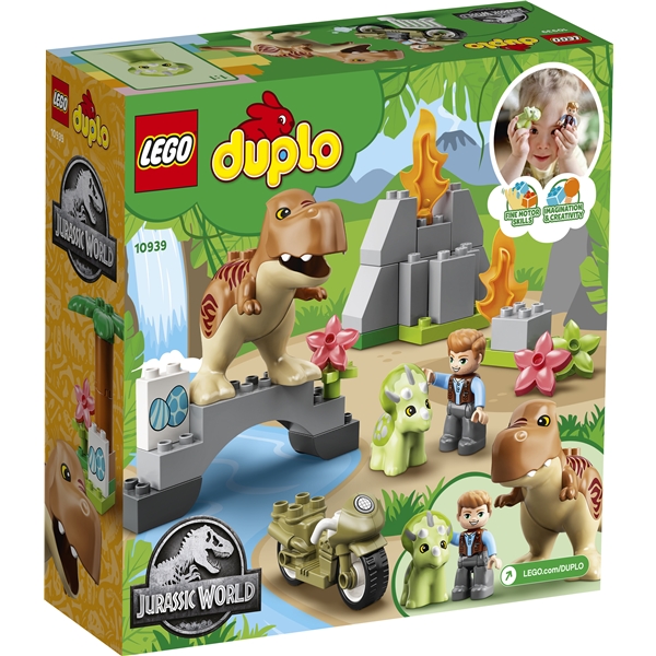 10939 LEGO Duplo JurassicWorld T.Rex & Triceratops (Bild 2 av 3)