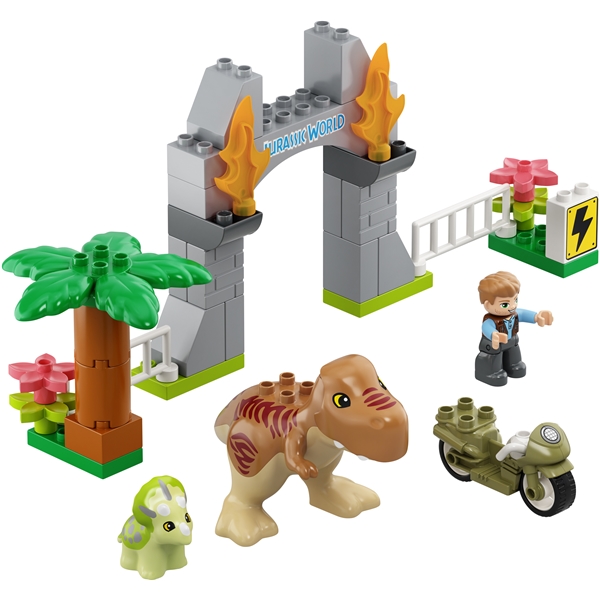 10939 LEGO Duplo JurassicWorld T.Rex & Triceratops (Bild 3 av 3)