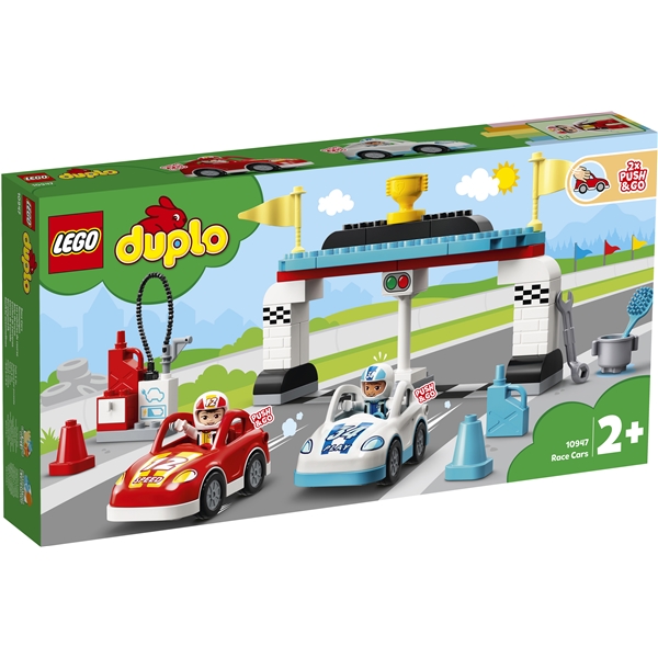 10947 LEGO Duplo Racerbilar (Bild 1 av 3)