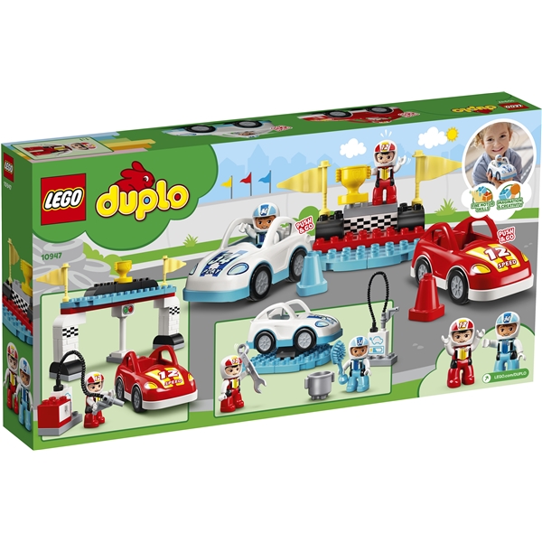 10947 LEGO Duplo Racerbilar (Bild 2 av 3)