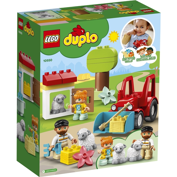 10950 LEGO Duplo Traktor och Djurskötsel (Bild 1 av 4)