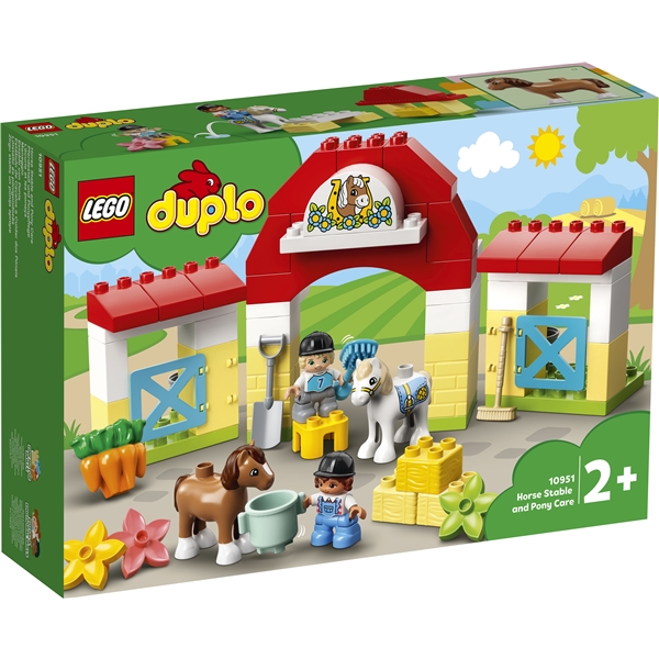 10951 LEGO Duplo Häststall och Ponnyskötsel (Bild 1 av 3)