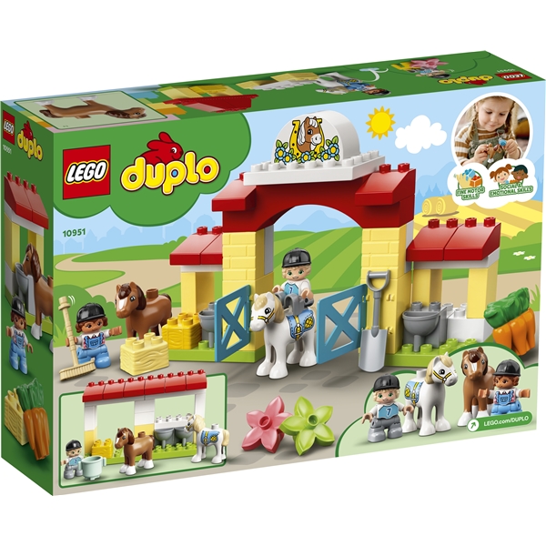 10951 LEGO Duplo Häststall och Ponnyskötsel (Bild 2 av 3)