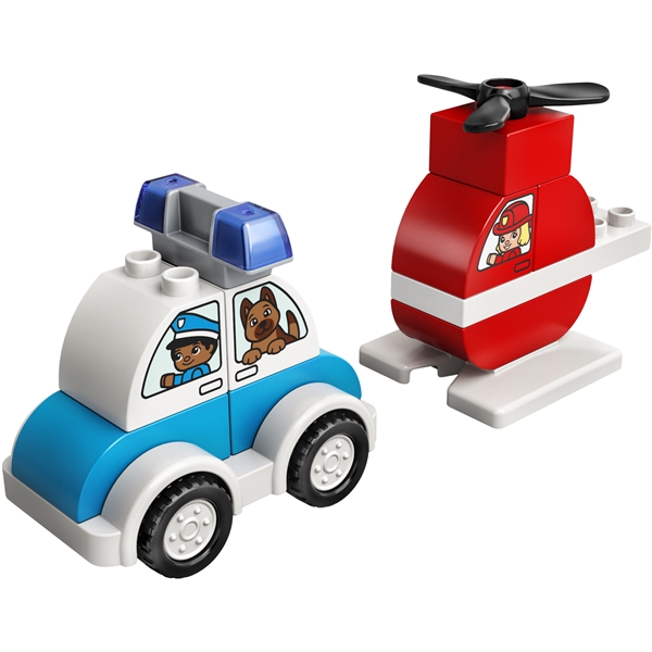10957 LEGO Duplo Brandhelikopter och Polisbil (Bild 3 av 5)