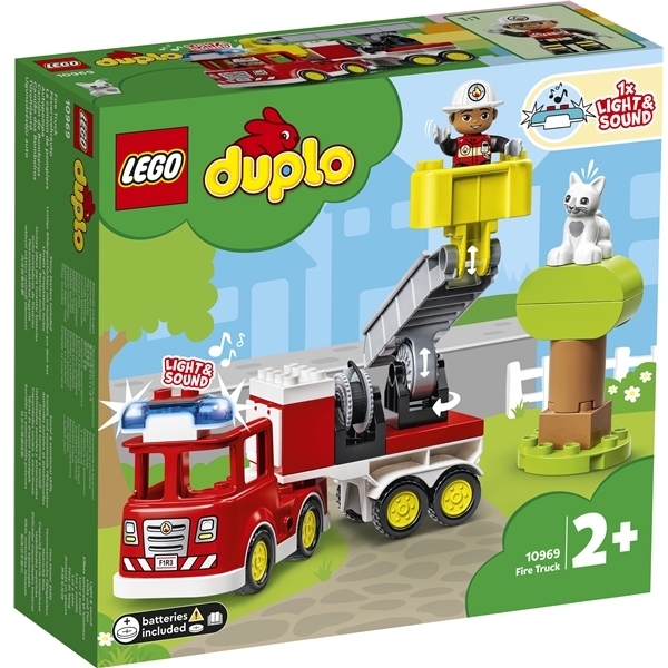 10969 LEGO Duplo Brandbil (Bild 1 av 6)