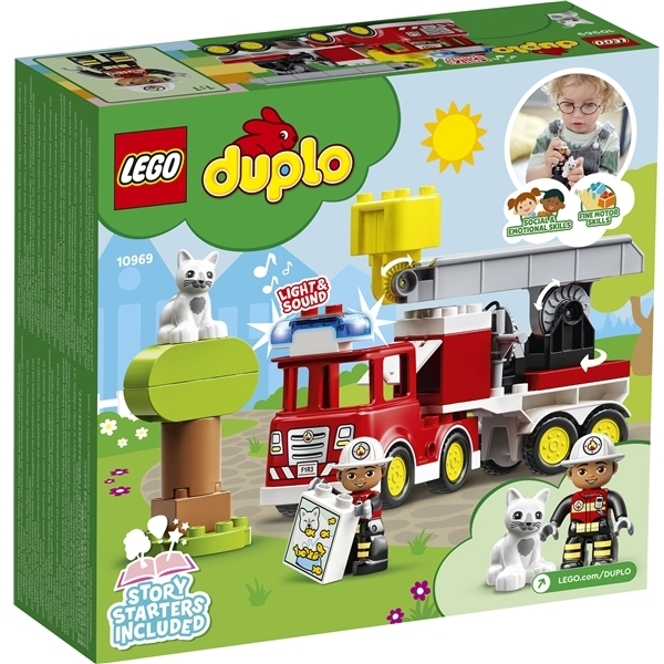 10969 LEGO Duplo Brandbil (Bild 2 av 6)