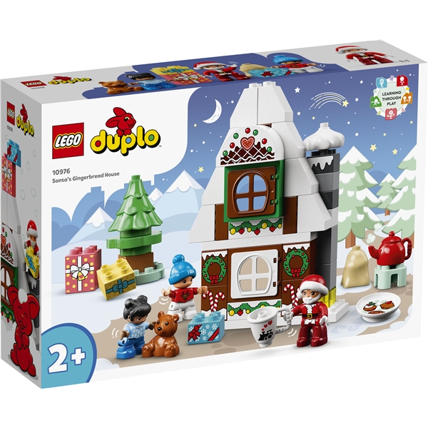 10976 LEGO DUPLO Tomtens Pepparkakshus (Bild 1 av 6)