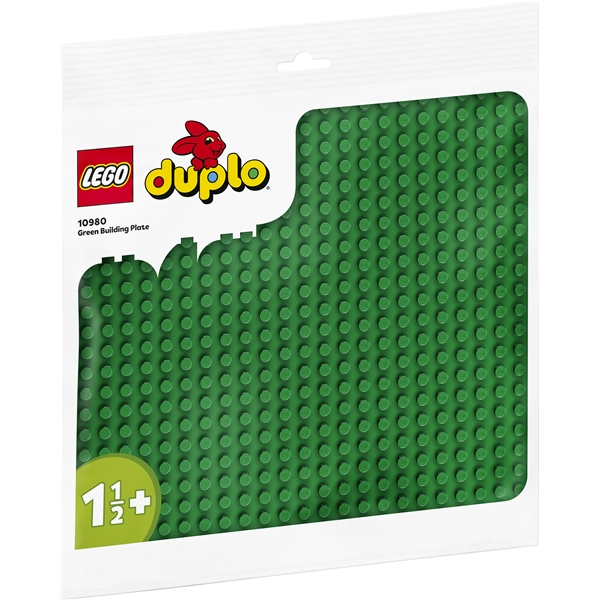 10980 LEGO Duplo Grön Byggplatta (Bild 1 av 5)