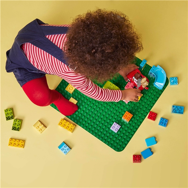 10980 LEGO Duplo Grön Byggplatta (Bild 3 av 5)