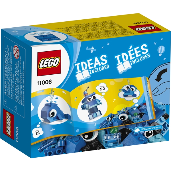 11006 LEGO Classic Kreativa Blå Klossar (Bild 2 av 3)