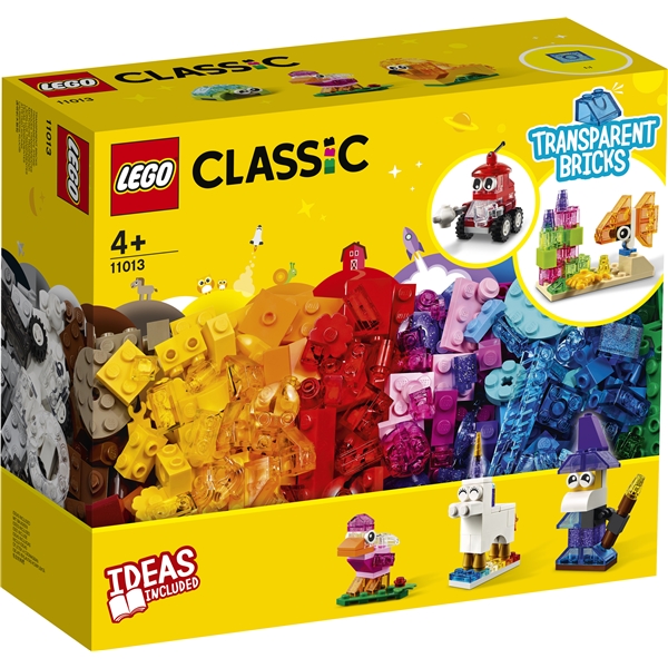 11013 LEGO Classic Kreativa Transparenta Klossar (Bild 1 av 6)