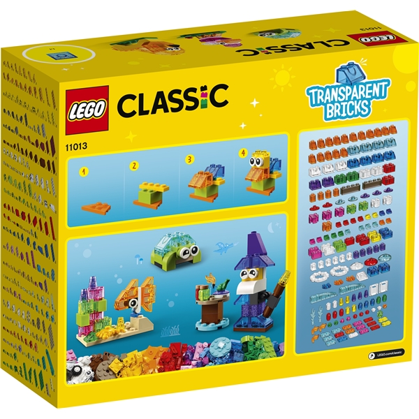 11013 LEGO Classic Kreativa Transparenta Klossar (Bild 2 av 6)