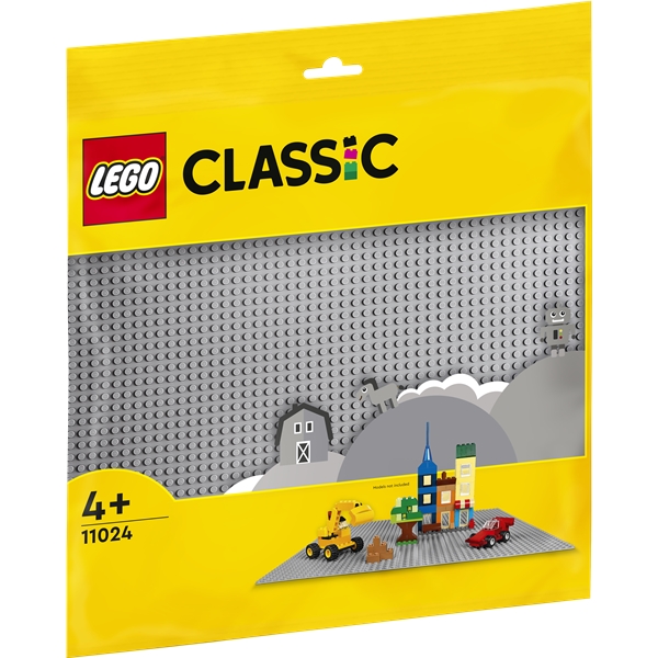 11024 LEGO Classic Grå Basplatta (Bild 1 av 5)