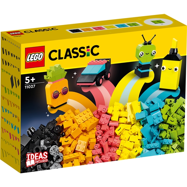 11027 LEGO Classic Kreativt Skoj Neonfärger (Bild 1 av 5)