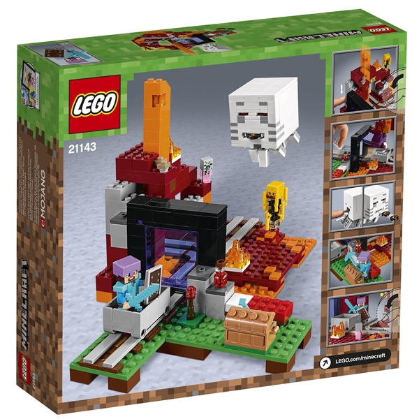 21143 LEGO Minecraft Nether-portalen (Bild 2 av 3)