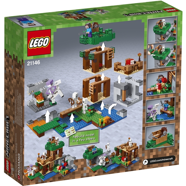21146 LEGO Minecraft Skelettattacken (Bild 2 av 3)