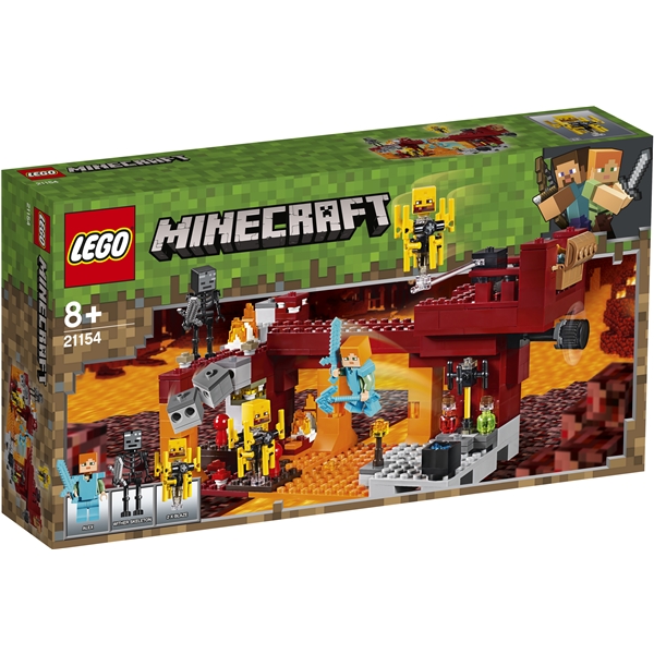 21154 LEGO Minecraft Den Flammande Bron (Bild 1 av 3)