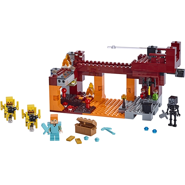 21154 LEGO Minecraft Den Flammande Bron (Bild 3 av 3)