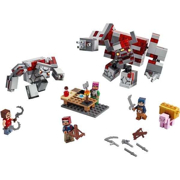 21163 LEGO Minecraft Rödstensstriden (Bild 3 av 3)