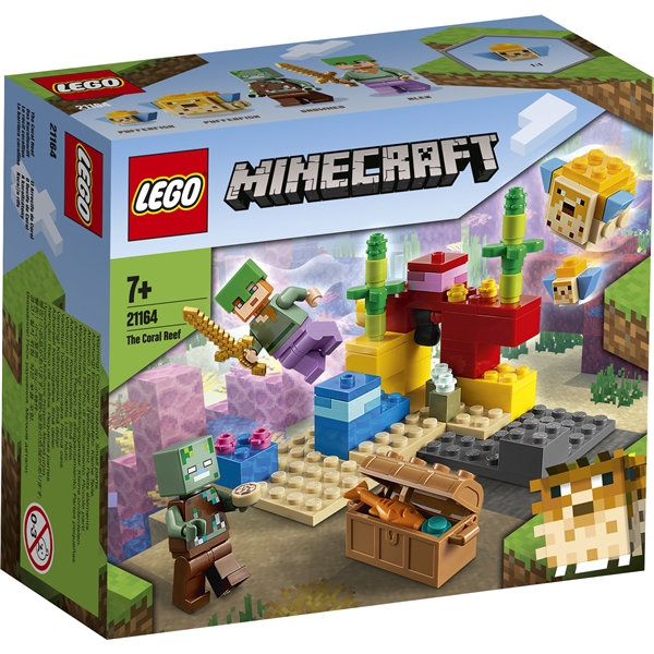 21164 LEGO Minecraft Korallrevet (Bild 1 av 3)