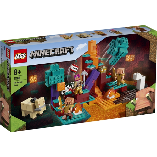 21168 LEGO Minecraft Den Skeva Skogen (Bild 1 av 3)