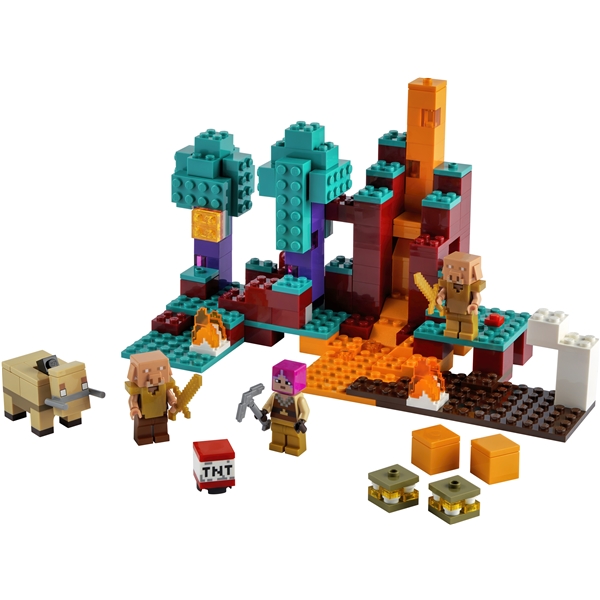 21168 LEGO Minecraft Den Skeva Skogen (Bild 3 av 3)