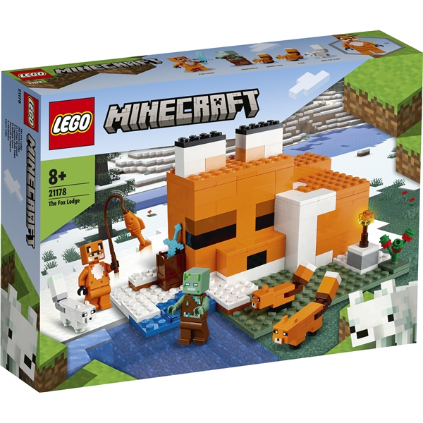 21178 LEGO Minecraft Rävstugan (Bild 1 av 5)