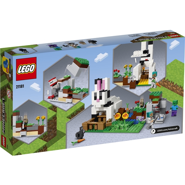 21181 LEGO Minecraft Kaninranchen (Bild 2 av 5)