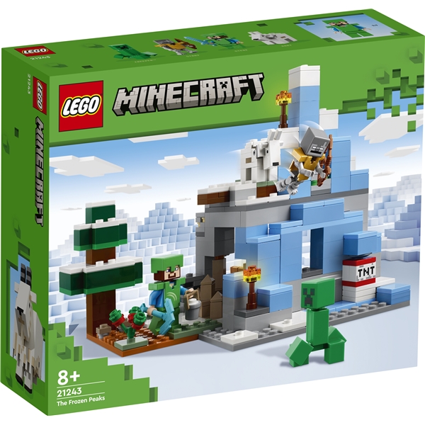 21243 LEGO Minecraft De Frostiga Bergen (Bild 1 av 6)