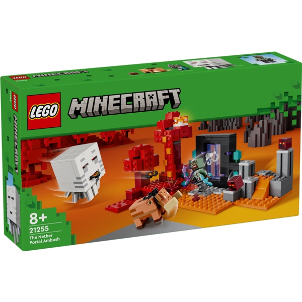 21255 LEGO Minecraft Attack vid Nether-Portalen (Bild 1 av 6)