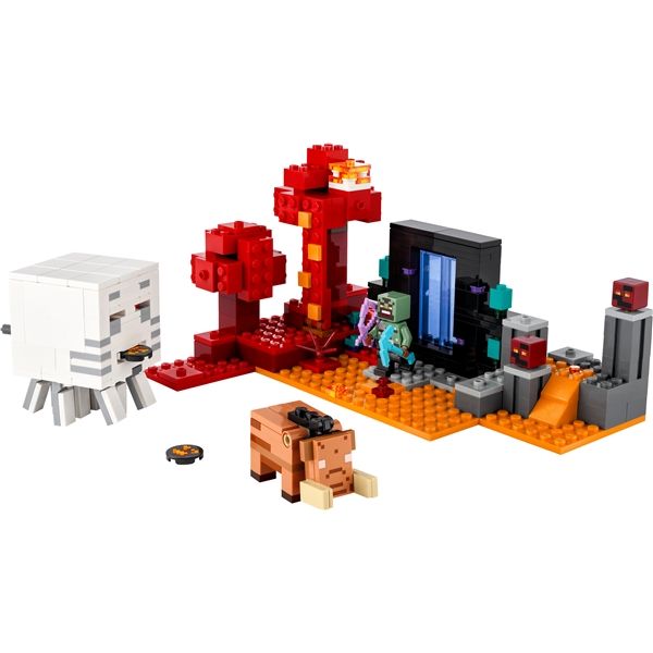 21255 LEGO Minecraft Attack vid Nether-Portalen (Bild 3 av 6)