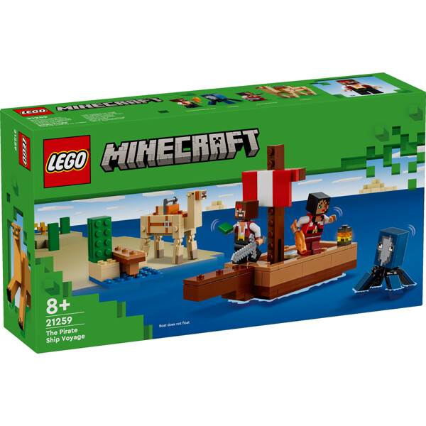 21259 LEGO Minecraft Piratskeppsresan (Bild 1 av 6)
