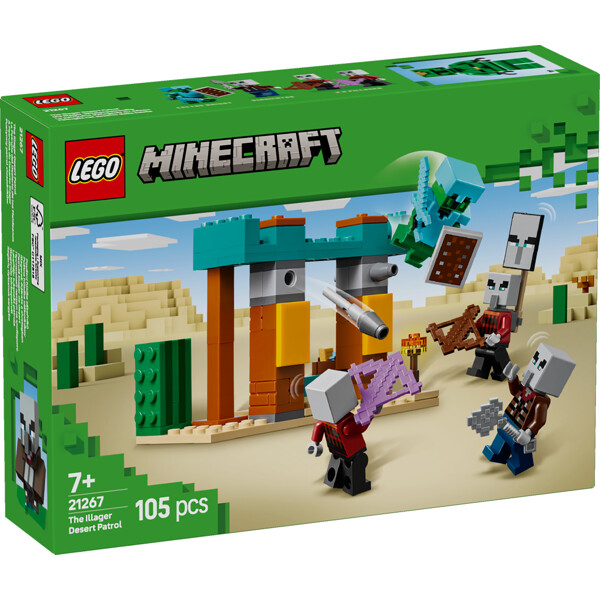21267 LEGO Minecraft Fybornas Ökenpatrull (Bild 1 av 6)