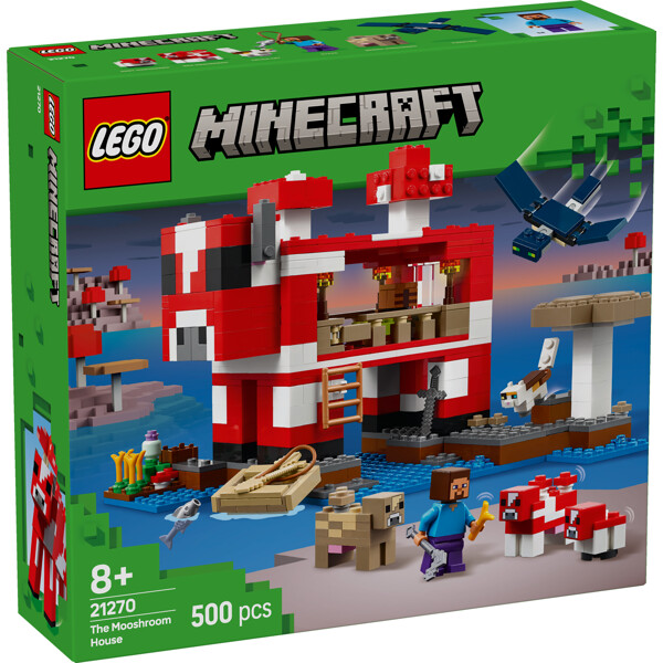 21270 LEGO Minecraft Mooshroomhuset (Bild 1 av 6)