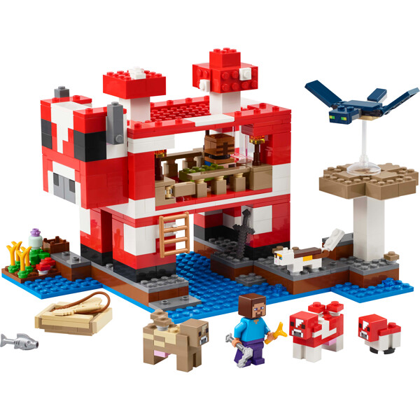 21270 LEGO Minecraft Mooshroomhuset (Bild 3 av 6)