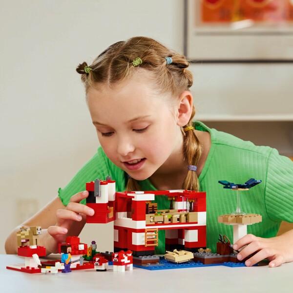 21270 LEGO Minecraft Mooshroomhuset (Bild 5 av 6)