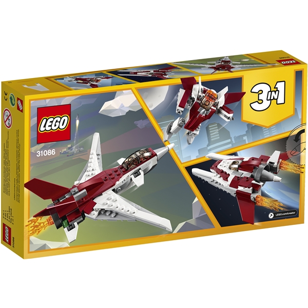 31086 LEGO Creator Futuristiskt Flygplan (Bild 2 av 5)