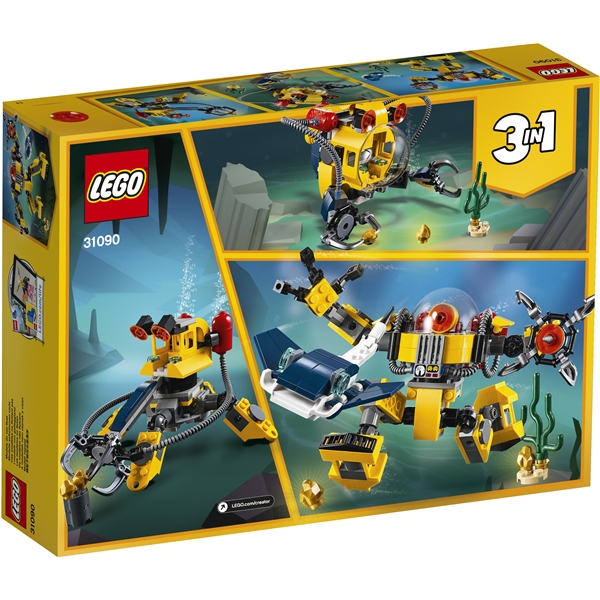 31090 LEGO Creator Undervattensrobot (Bild 2 av 5)