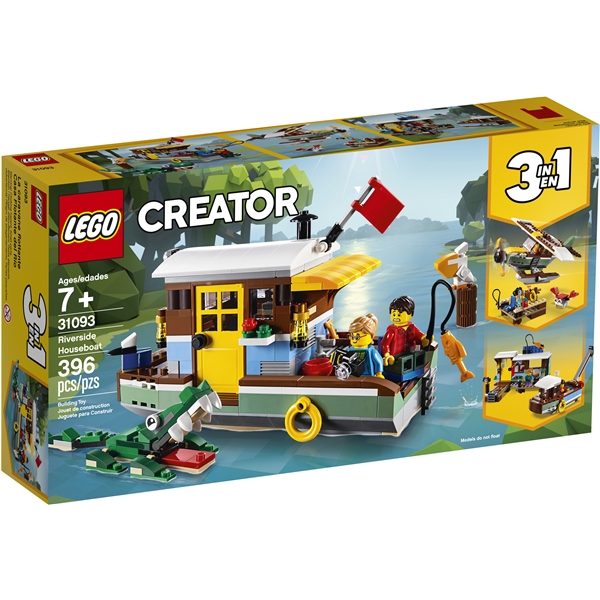 31093 LEGO Creator Flodhusbåt (Bild 1 av 5)
