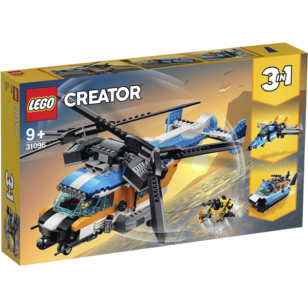 31096 LEGO Creator Tandemhelikopter (Bild 1 av 3)