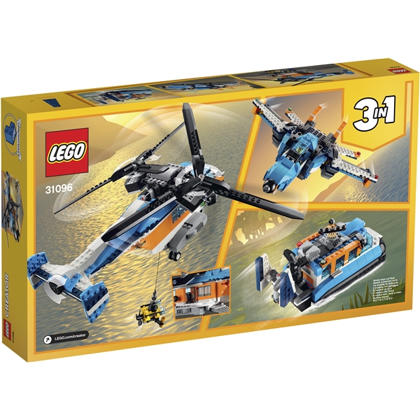 31096 LEGO Creator Tandemhelikopter (Bild 2 av 3)